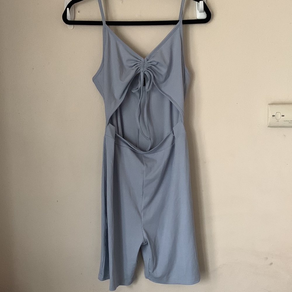 SheIn Size Large Open Front Romper - Picture 2 of 5